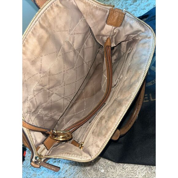 Michael Kors Nolita Satchel in the signature "MK" pattern Medium - Picture 10 of 15